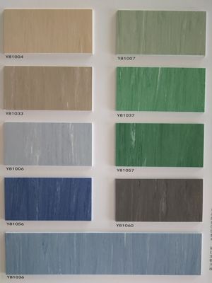 Anti Bacterial Homogeneous Tiles Flooring Different Patterns Available