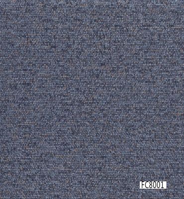 Wood Grain Glue Down Vinyl Plank Flooring For Office Buildings / Factories