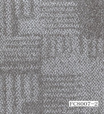 Wood Grain Glue Down Vinyl Plank Flooring For Office Buildings / Factories