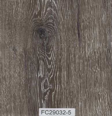 Wood Grain Pvc Plank Flooring , Residential 2mm Vinyl Plank Flooring