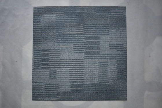 Wood Grain Glue Down Vinyl Plank Flooring For Office Buildings / Factories