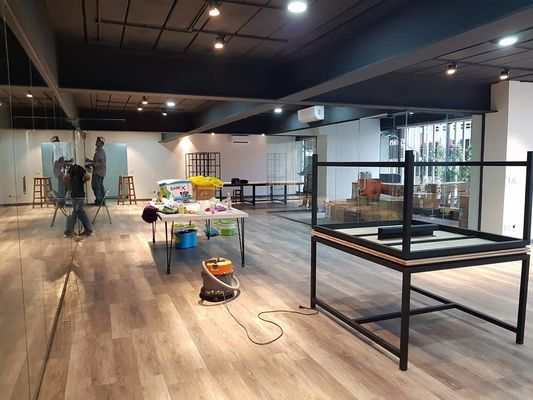 Water And Fire Proof Flexible Pvc Flooring Vinyl Plank Tile Click System LVT