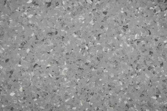 3mm Grey Color Homogeneous PVC Flooring Bacteria Resistance Long Service Life