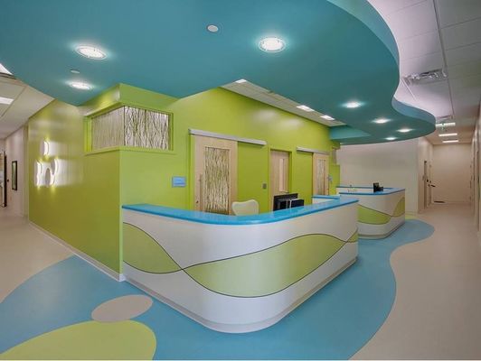 Industrial Use Homogeneous Tiles Flooring Waterproof PVC Flooring Roll