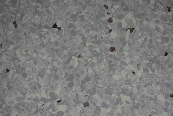 Plastic Non - Slip Homogeneous PVC Flooring , Commercial Vinyl Flooring Sheet