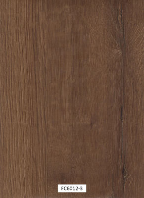 Wood Grain Self Stick Vinyl Flooring For Office Buildings , Pvc Vinyl Flooring