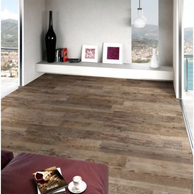 Wood Design Industrial Plastic Flooring For Home Commercial Decoration