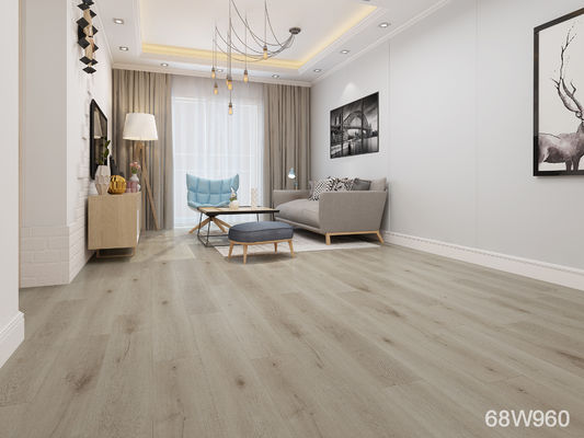 Click Interlocking Pvc No Glue Spc Vinyl Plank Flooring Environmental Friendly