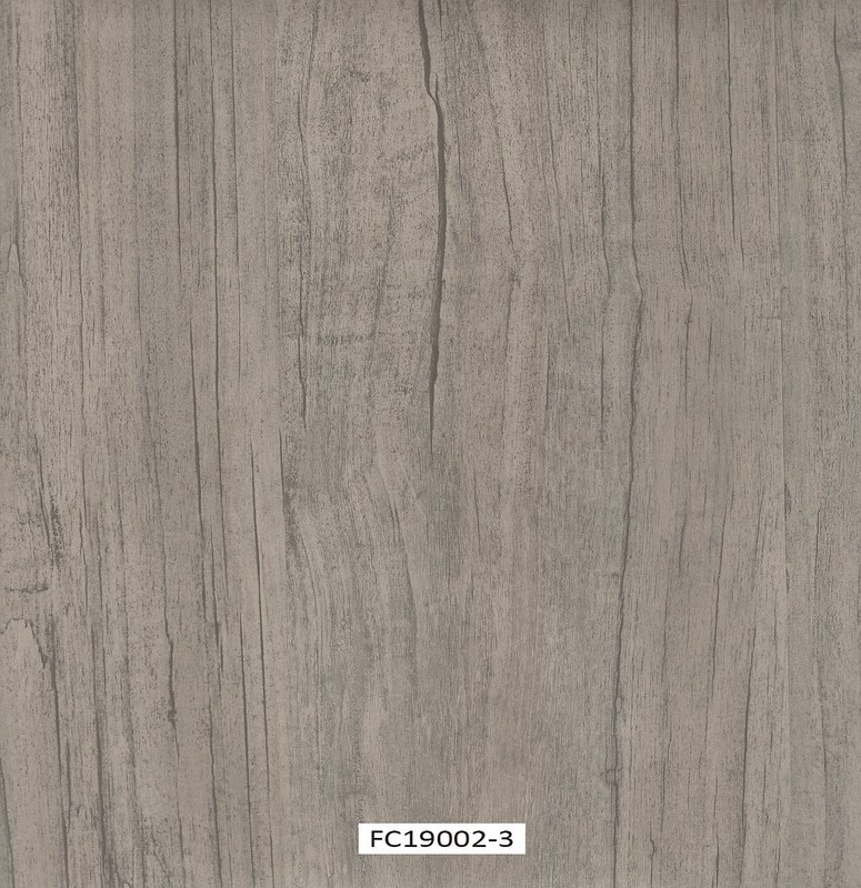 Handscraped PVC Waterproof Vinyl Flooring , UV Coating PVC Wood Flooring