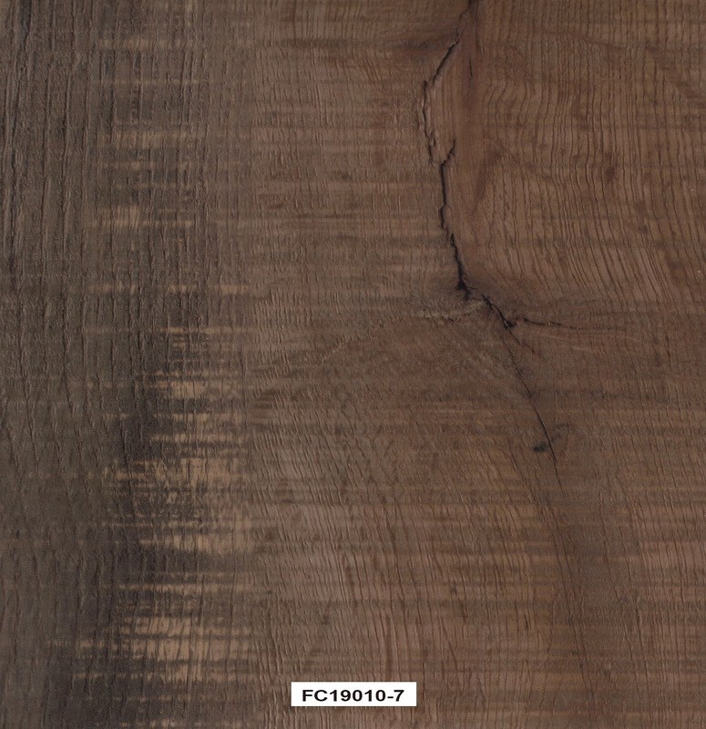 UV Coating Click PVC Vinyl WPC Flooring With Crystal Surface 7mm Thickness