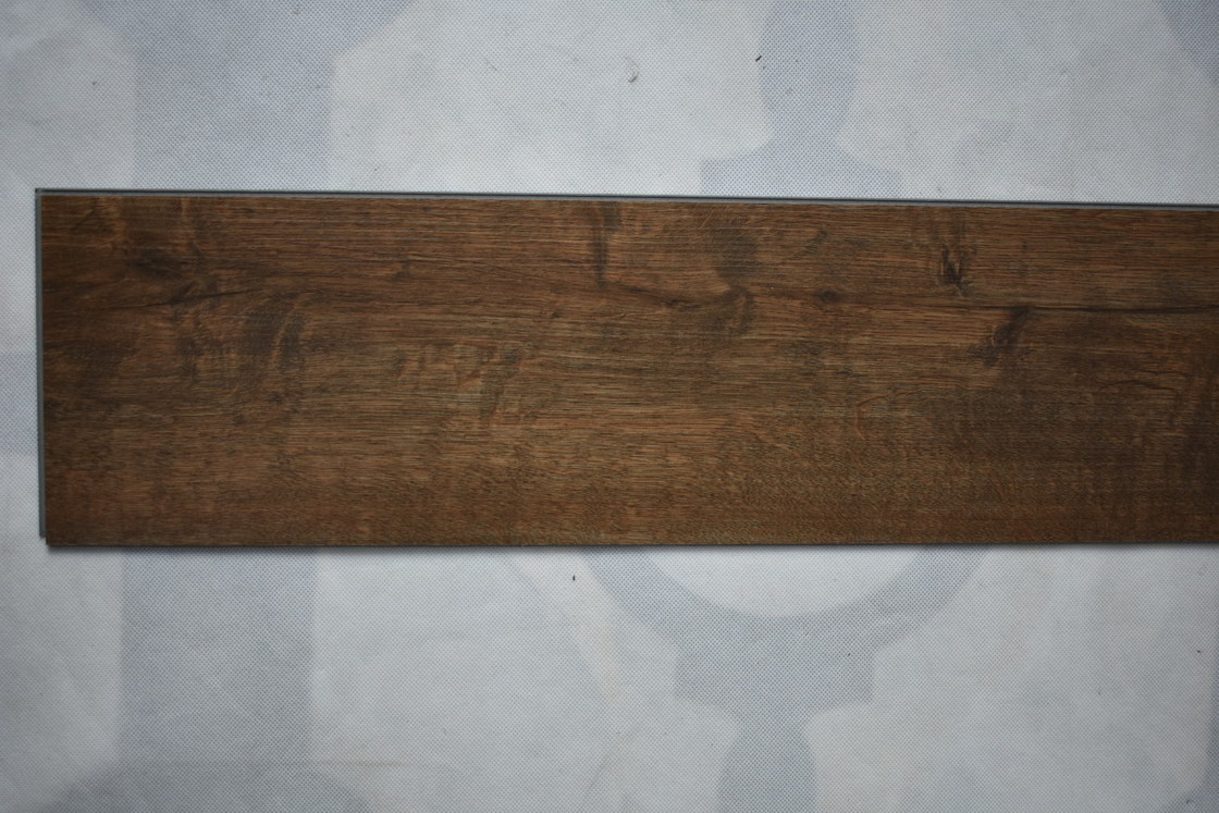 Waterproof Durable Vinyl Click System Flooring With Wood Grain / Marble Grain