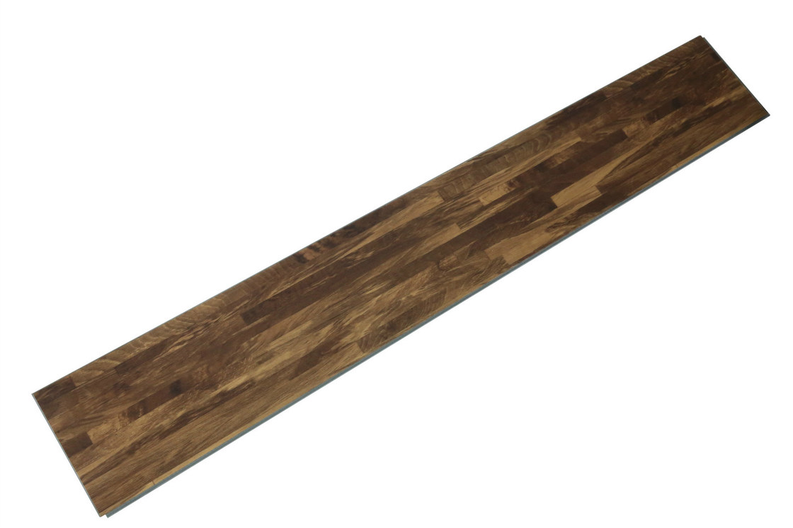 UV Coating Vinyl Click System Flooring With Realistic 3D Wood Patterns