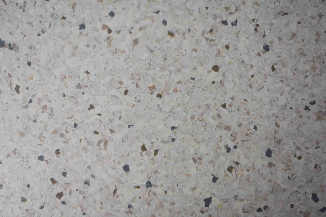 3mm Grey Color Homogeneous PVC Flooring Bacteria Resistance Long Service Life
