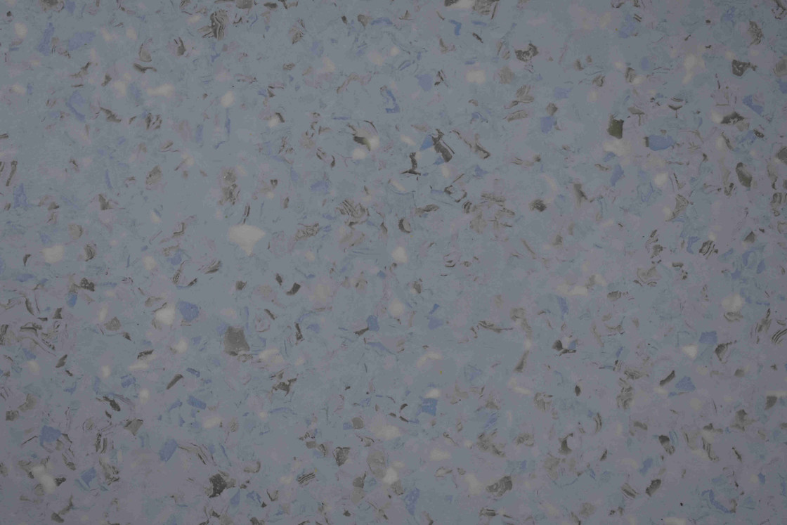 Plastic Non - Slip Homogeneous PVC Flooring , Commercial Vinyl Flooring Sheet