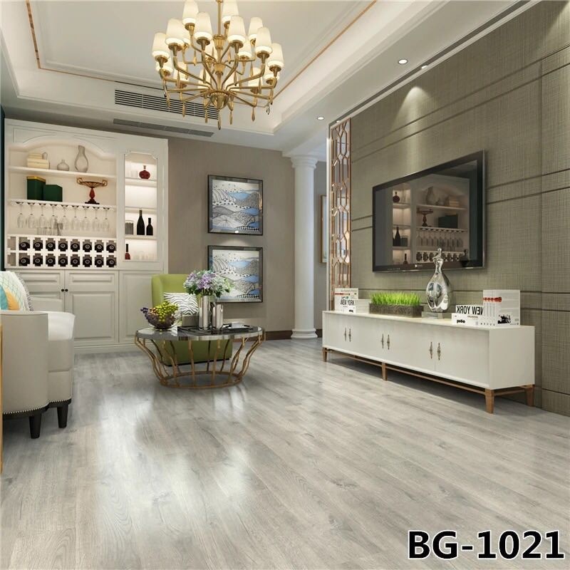 Crystal Surface Flexbile Esd Vinyl Flooring 3mm Thickness Anti - Scratch