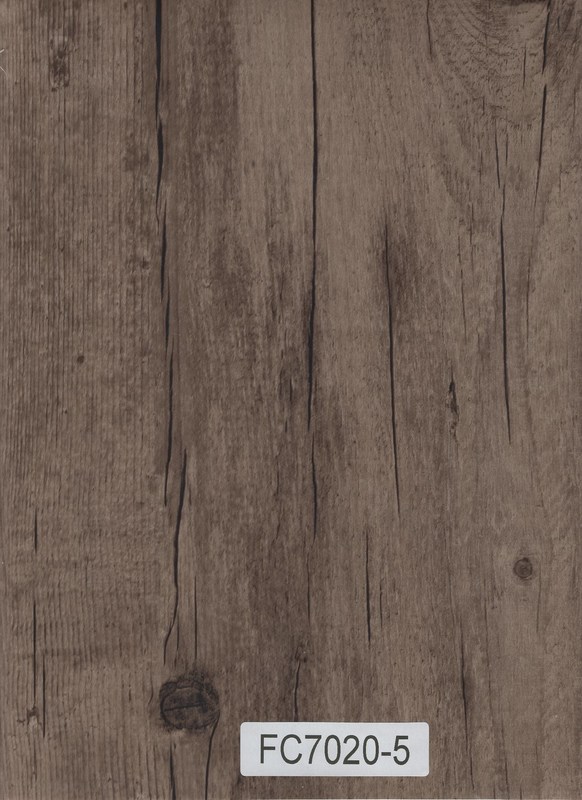 Anti - Slip Vinyl Click System Flooring 5mm Thickness Waterproof Eco Friendly