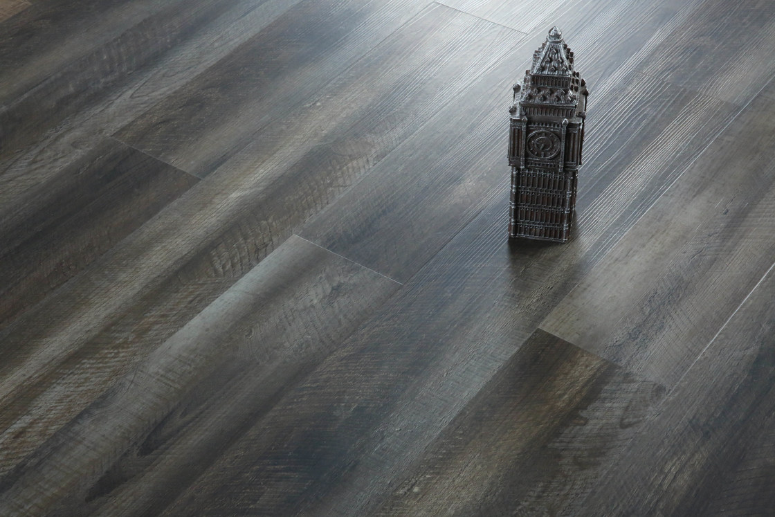 Flexible Glue Down Vinyl Flooring , Anti - Scratch Vinyl Plank Flooring