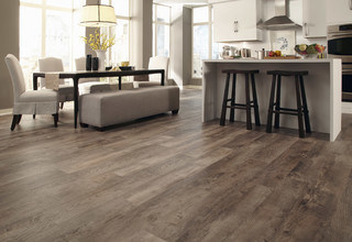 Wood Texture PVC Plank Flooring , Waterproof 2mm Vinyl Plank Flooring