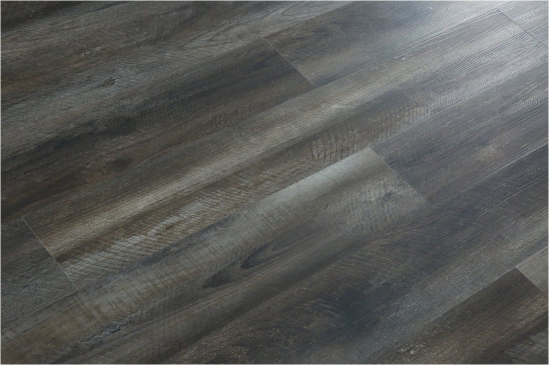 Anti Scratch Stain Resistan Dry Back Vinyl Flooring 2mm Decorative Wood Look