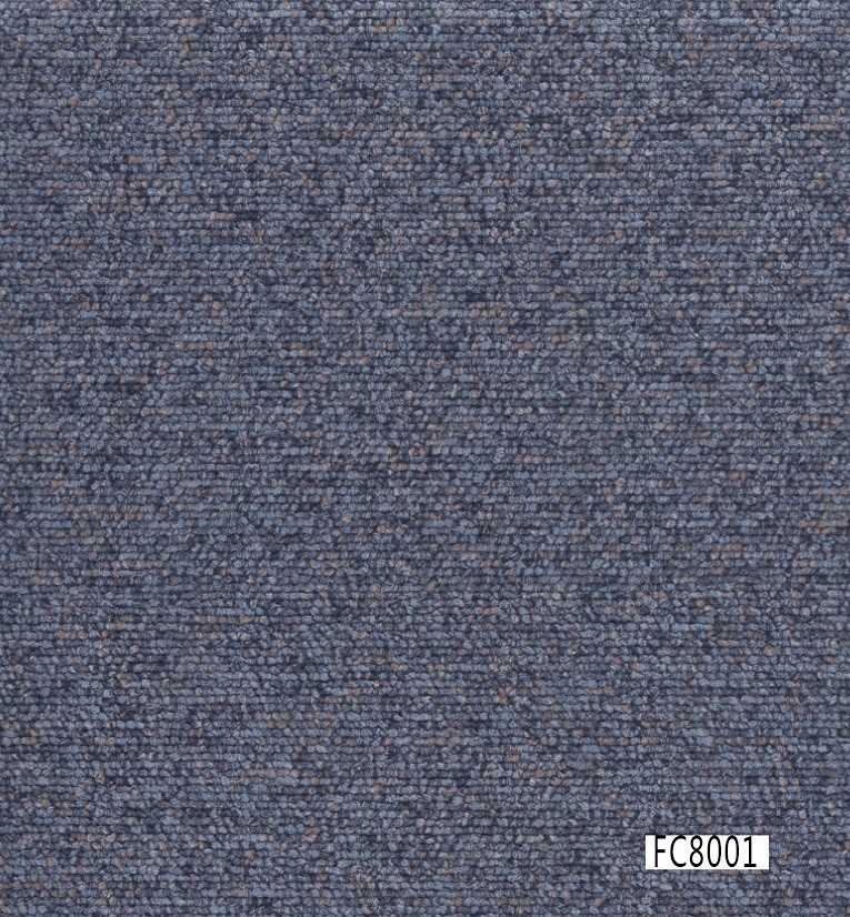 Wood Grain Glue Down Vinyl Plank Flooring For Office Buildings / Factories