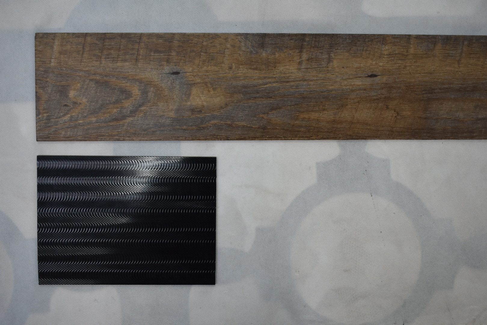 Residential Loose Lay Vinyl Flooring With Anti - Slip Back 5mm Thickness